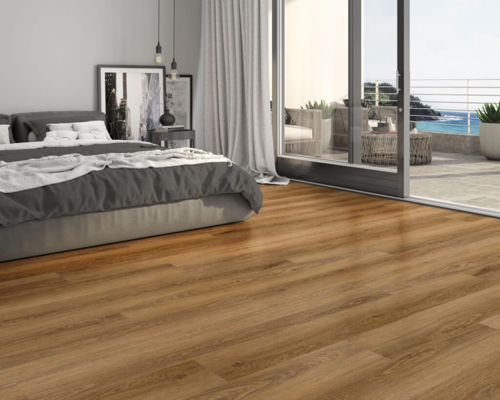 Vinílico LVT en dormitorio